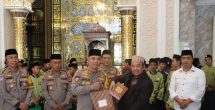 Kapolres Maros Silaturahmi ke Pondok Pesantren Tahfidz Al-Qur’an Ilmul Yaqin