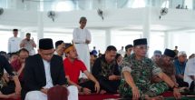 Kabintaljarahdam XIV/Hsn Hadiri Peringatan Isra’ Mi’raj di Masjid Kubah 99 Asmaul Husna