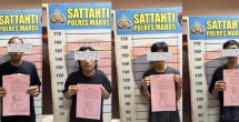 Polres Maros Tetapkan Empat Tersangka Pelaku Penyerangan Pondok Pesantren