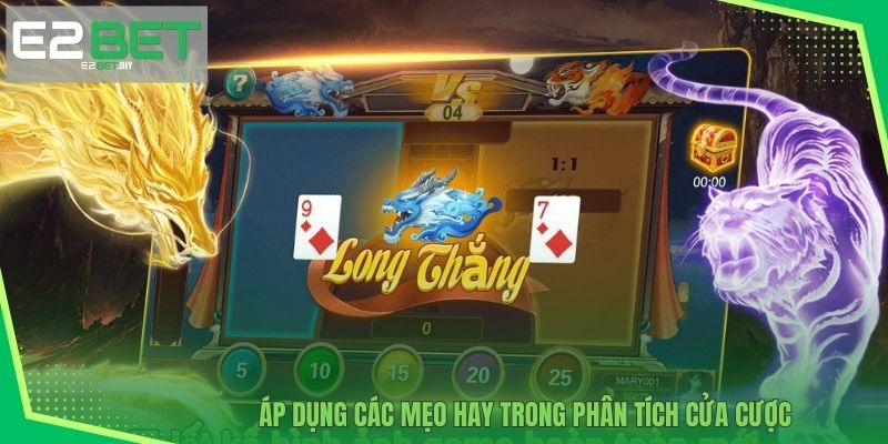 Soi Cầu Rồng Hổ | Bí Quyết Phân Tích Dữ Liệu Chuyên Sâu Tại E2BET 4 Áp dụng các mẹo hay trong phân tích cửa cược