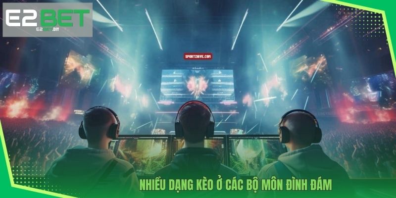 Nhiều dạng kèo ở các bộ môn đình đám
